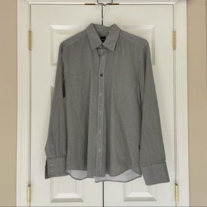 Hugo Boss Black and White Button Down